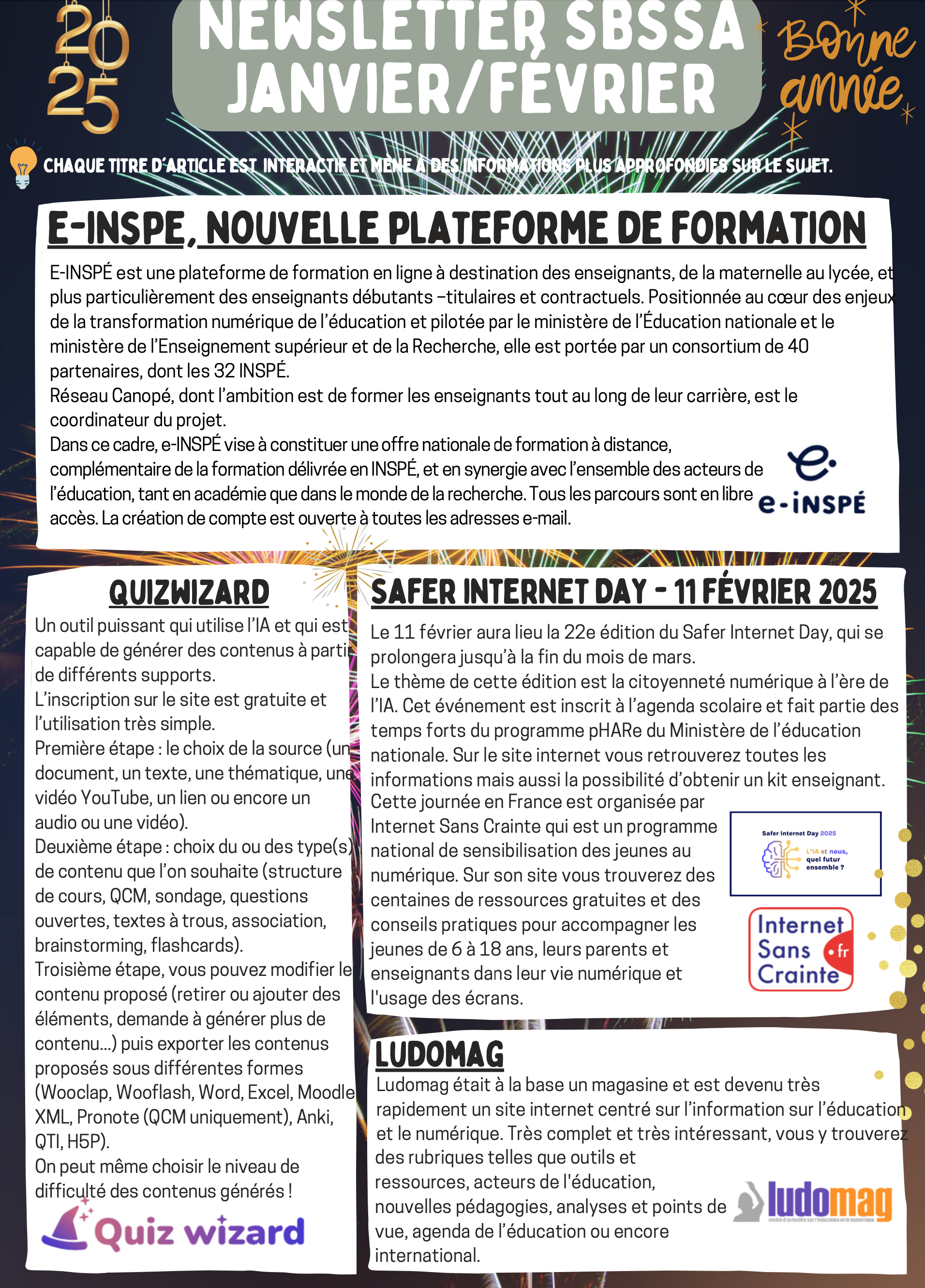 image de la newsletter